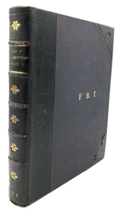 Item #H18412 Large bound volume of inscribed works by David Brewster: "Curiosities in Science"...