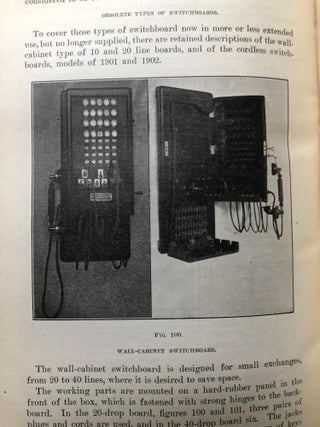 Signal Corps Manual No. 3. Electrical Instruments and Telephones of the U.S. Signal Corps. Revised 1910