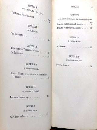 Science Lectures at South Kensington, 2 volumes