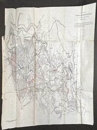 The Campaign of Chancellorsville (1881) inscribed to the Comte de Paris, fellow Civil War historian!