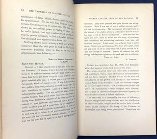 The Campaign of Chancellorsville (1881) inscribed to the Comte de Paris, fellow Civil War historian!