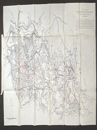 The Campaign of Chancellorsville (1881) inscribed to the Comte de Paris, fellow Civil War historian!