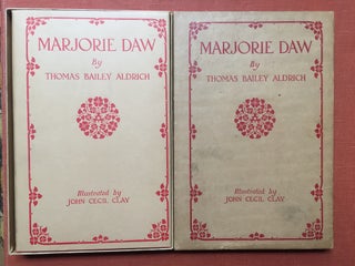 Item #H1966 Marjorie Daw - First edition, 1908, in dust jacket and box. Thomas Bailey Aldrich,...