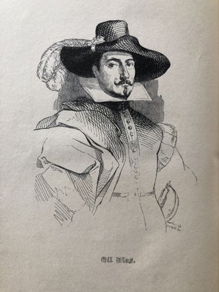The Adventures of Gil Blas of Santillane translated ... by T. Smollett, M.D. and illustrated by Jean Gigoux, 2 volumes, finely bound