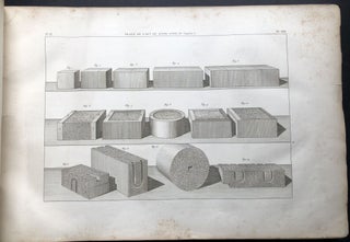Folio atlas plate volume to: Traité Théorique et Pratique de L'Art de Batir
