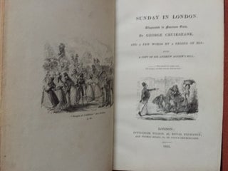 Sunday in London, illustrated in fourteen cuts...and a few words by a friend of his; with A Copy of Sir Andrew Agnew's Bill