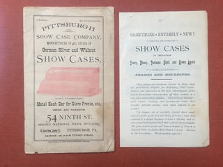 Item #H2356 Pittsburgh Show Case Company, Manufacturers of all Styles of German Silver and Walnut...