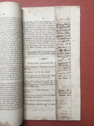 A report of the trial of an action, wherein Nicholas Higgins, Gent. was plaintiff, and Thomas Higgins, Gent. Attorney, defendant, before the Right Hon. John Lord Norbury, Lord Chief Justice, and a special jury of the city of Dublin, in the Court of Common Pleas, Ireland, on the 17th and 18th days of December, 1813