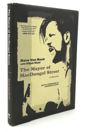 Item #H24045 The Mayor of MacDougal Street. Dave Van Ronk, Elijah Wald, Lawrence Block