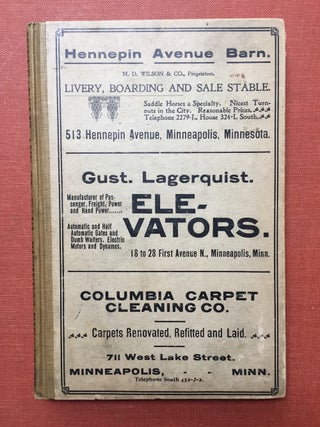 Item #H2420 Watson & Co.'s Classified Business Directory of Minneapolis, St. Paul and other...