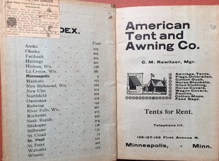 Watson & Co.'s Classified Business Directory of Minneapolis, St. Paul and other Enterprising Cities of Minnesota and Wisconsin 1899-1900