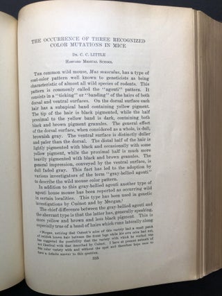 The American Naturalist, Vol. L (50), 1916, bound volume