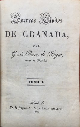 Guerras Civiles de Granada, 2 volumes