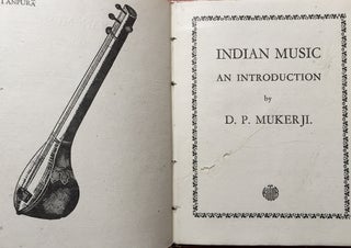 Indian Music, An Introduction (1945, inscribed by Khwaja Ghulam Saiyidain to Lilo Linke)