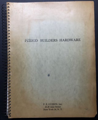 Item #H25047 1914 Folio Catalog: P. E. Guerin, Inc. Manufacturer of Period Hardware and All Forms...