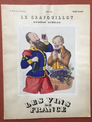 Item #H2557 Le Crapouillot, Aout 1931, Numero Special: Les Vins de France. Jean...