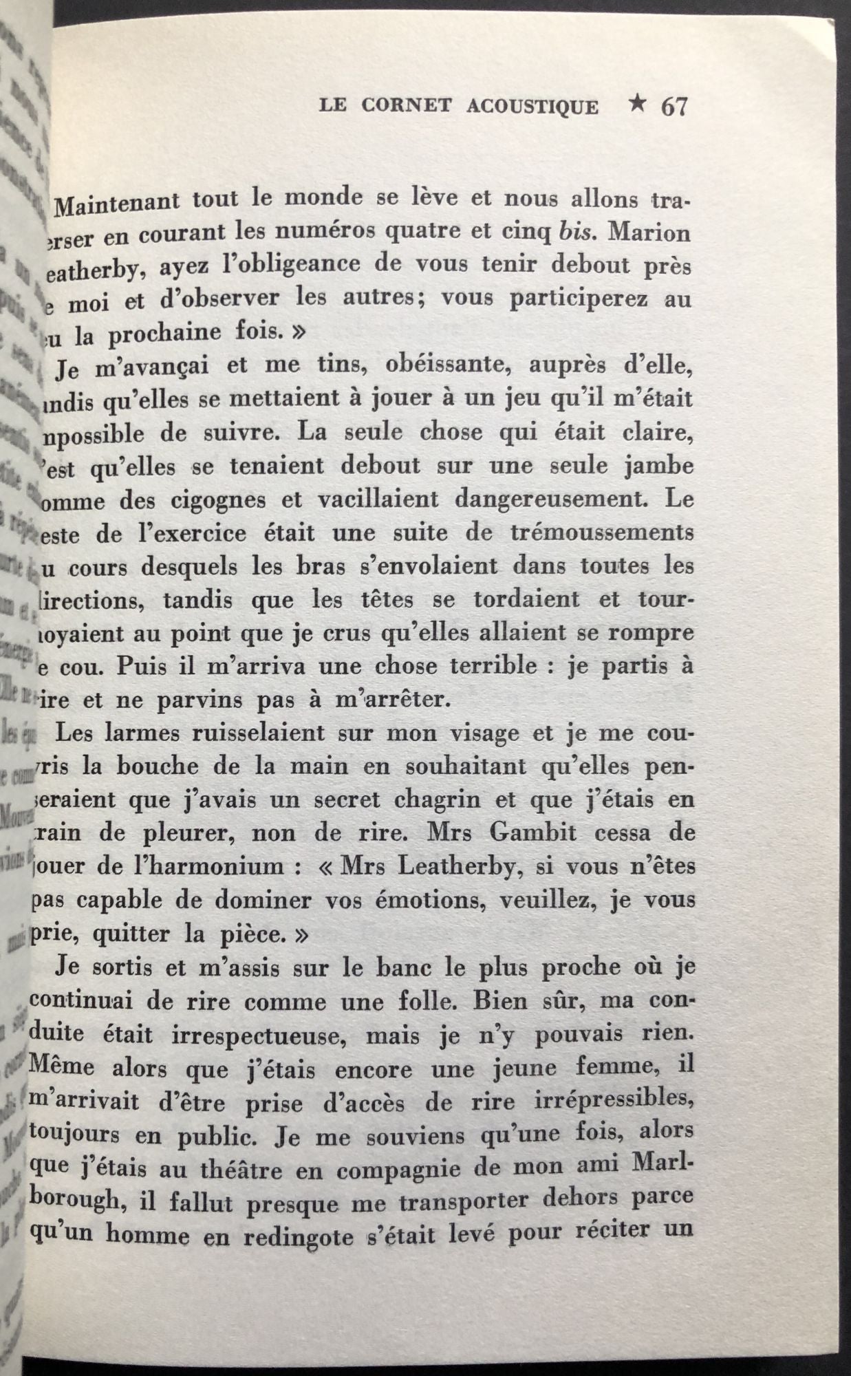 Le Cornet Acoustique, traduit de l'Anglais par Henri Parisot by Leonora  Carrington on Common Crow Books