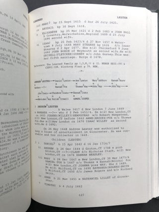 Beginnings: Thomas Cooper of Springfield and some allied families
