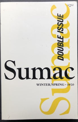 Item #H26147 Sumac, Vol. 2 nos. 2/3 Winter/Spring 1970. Jim Harrison, eds Dan Gerber