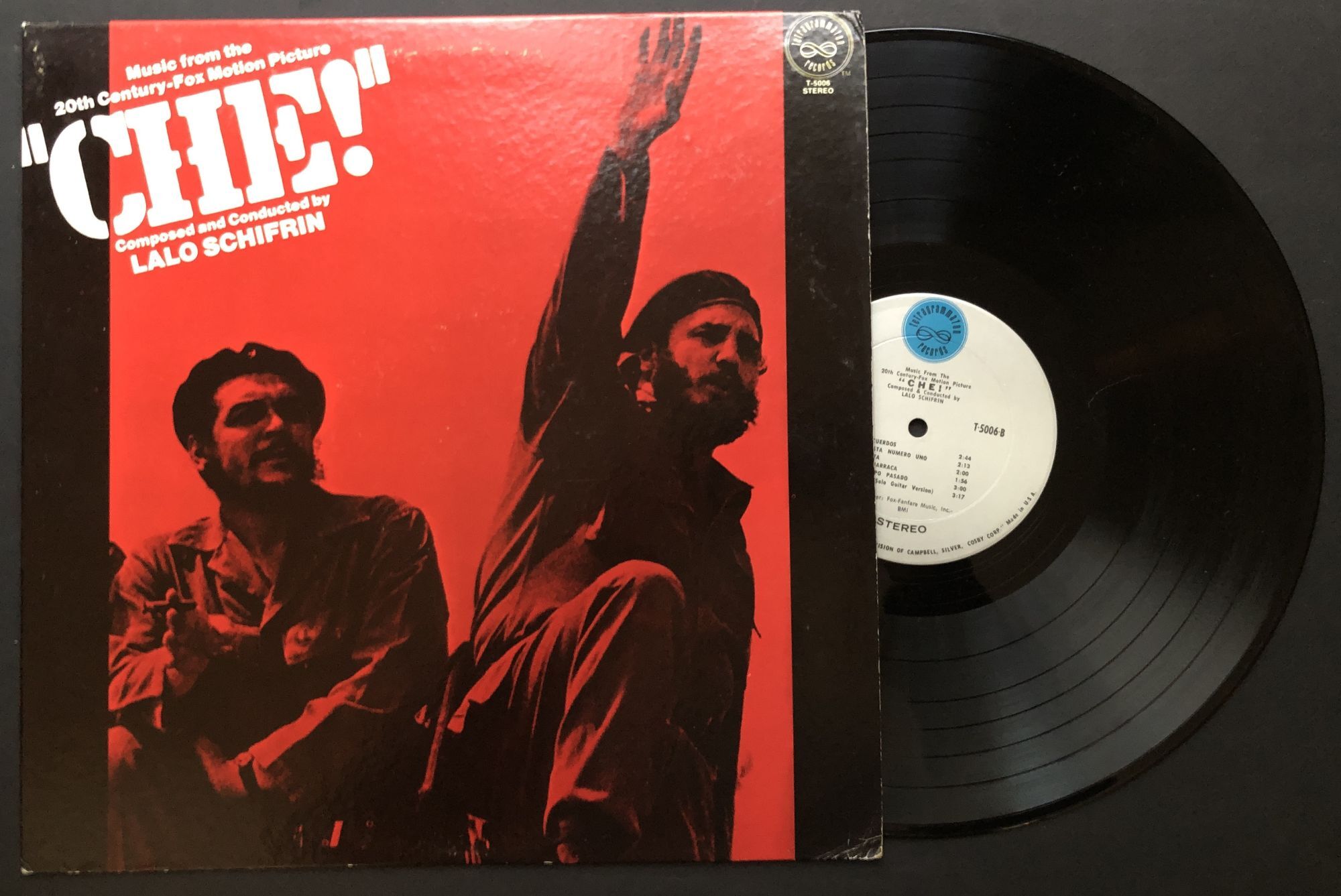 Pasajes de la guerra revolucionaria plus two LP records: Habla el Che ...
