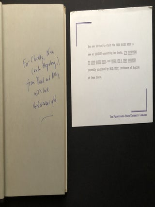 Alley Jaggers, A Novel -- inscribed to Charles Mann