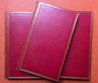 3 volumes uniformly bound in straight grained red morocco by Bayntun: The Comic Latin Grammar (1840); The Comic English Grammar (1840); Comic Arithmetic (1844) - all first editions.