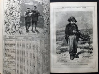 Bound volume of the Illustrated London Almanack, 1859-1863
