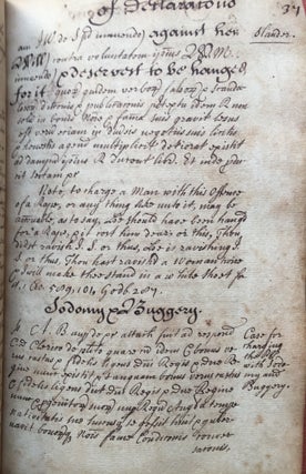 Handwritten transcription, ca. 1700, of Instructor Clericalis: The Second Part. Being a Collection Of most Choice and Usual Presidents for Declarations Both in the Kings Bench and Common Pleas: In Actions of Case, Actions upon Statute, Covenant, Debt, detinue, ejectment, quare impedit, replevin, trespass, trover and waste, methodically digested into rule and president: for the further instruction of young clerks. The second part.