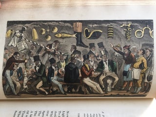 The English Spy, An Original Work, Characteristic, Satirical and Humorous. Comprising Scenes and Sketches in Every Rank of Society, Being Portraits of the Illustrious, Eminent, Eccentric, and Notorious (1825-1826 first edition, 2 volumes)