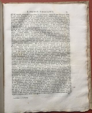 Panegiriche Orazioni e Prose Toscane (1754)