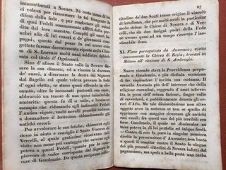 Compendio della vita di S. Gaudenzio, Primo Vescovo e Protettore della Citta e Diocesi di Novara