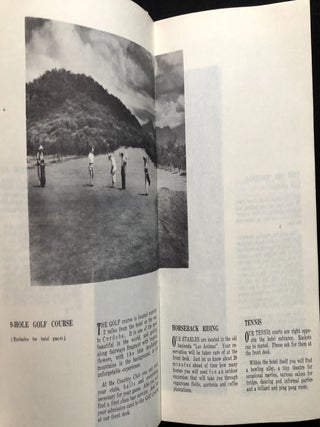 2 ca. 1950 booklets: Information About Hotel Ruiz Galindo, Fortin de las Flores, Ver. (Mexico) / Informacion del Hotel Ruiz Galindo (same booklet but in Spanish)