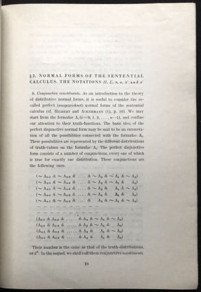 Distributive Normal Forms in the Calculus of Predicates; Wesley Salmon's copy. Acta Philosophica Fennica, Fasc. VI (1953)
