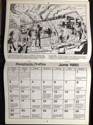 Pennsylvania Profiles, Vol. 1-15, complete set (1977-1991), with 4 signed PA Profiles Calendars, 1983-1986