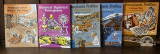 Pennsylvania Profiles, Vol. 1-15, complete set (1977-1991), with 4 signed PA Profiles Calendars, 1983-1986