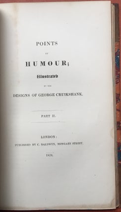 Points of Humour, illustrated by the Designs of George Cruikshank (Parts One and Two, 1823-1824)