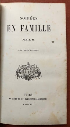 Item #H3001 Soirées en Famille par A. M. Arthur - attributed to Mangin
