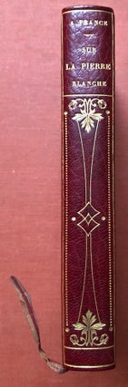 Sur La Pierre Blance, gravures sur bois par Jean Kefalinos (Paris, 1924, limited, finely bound)