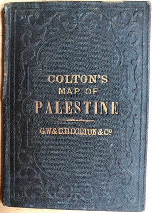 Colton's Map of Palestine (1855)