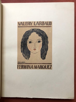 Fermina Marquez (1925, one of 300 on vergé, 14 etchings by Chas Laborde, beautifully bound)
