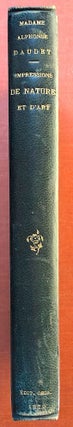 Impressions de Nature et D'Art (with card with well wishes) First edition, 1879