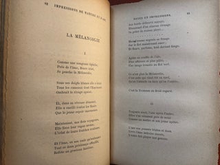 Impressions de Nature et D'Art (with card with well wishes) First edition, 1879