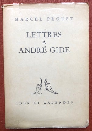 Item #H3246 Lettres a André Gide, Avec Trois lettres et Deux Textes d'André Gide. Marcel...