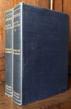 Item #H32755 Ramona, 2 volumes in original dust jackets, Amy Sacker cover designs (1900). Helen...
