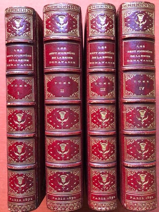 Item #H3326 Les Sept Journées de la Reine de Navarre, Suivies de la Huitieme (Edition de Claude...