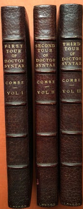Item #H3363 3 volumes of Dr. Syntax - The First Tour of Doctor Syntax in Search of the...