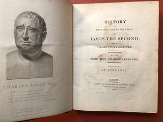 A History of the Early Part of the Reign of James the Second...(First edition, 1808, very good, extra-illustrated)