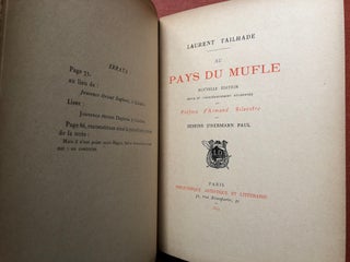 Item #H3698 Au Pays du Mufle, Nouvelle Edition, revue et considerablement augmentee. Laurent...