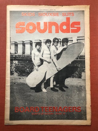 Item #H3773 7 issues of SOUNDS 1979-1985 - Newsprint Rock and Punk London weekly - New Wave -...