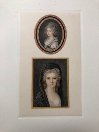 Die Bildnis-Miniatur in Oesterreich von 1750 bis 1850